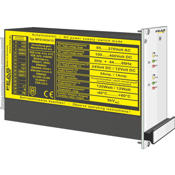 Schaltnetzteil MPS10024/12