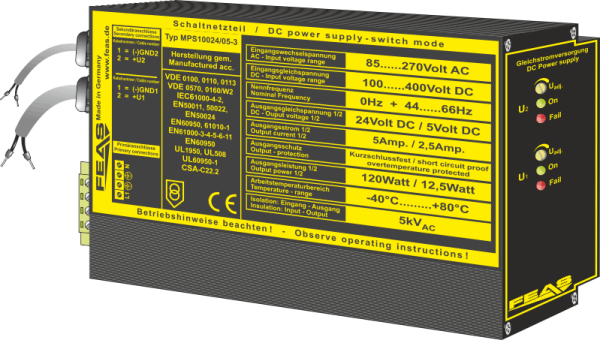 Switch mode power supply MPS10024/05-3