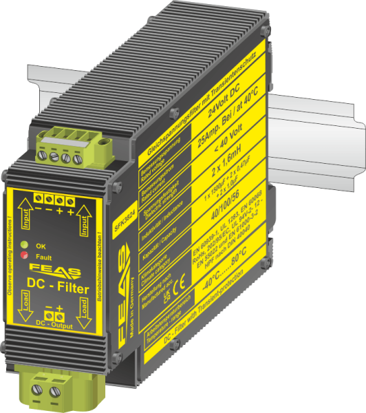 Radio interference supression filter SFK3824
