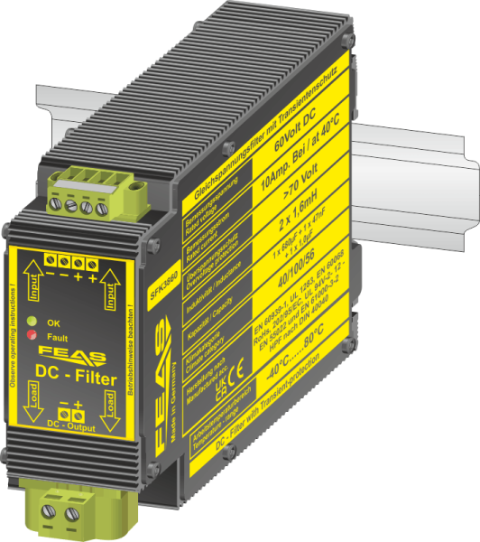Radio interference supression filter SFK3860