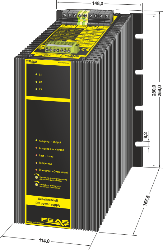 Dimensions Switch mode power supply SNT15024