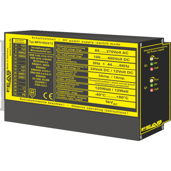 Switch mode power supply MPS10024/12-1